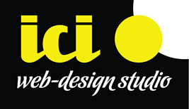 Логотип веб дизайн студии ICI
